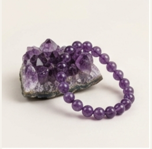 Amethyst gemstone graphic