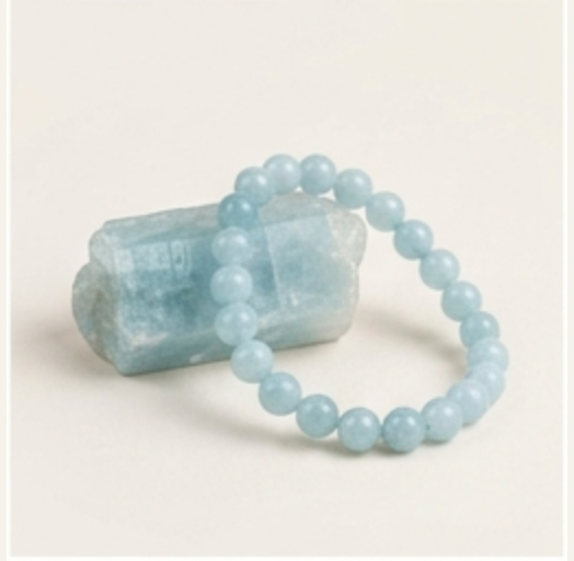 Aquamarine gemstone graphic