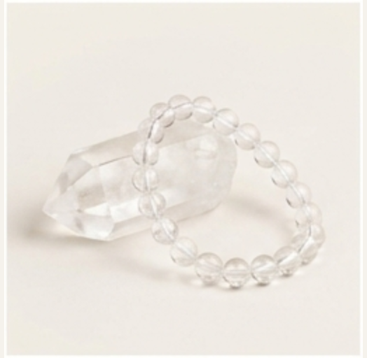 Clear Quartz gemstone graphic