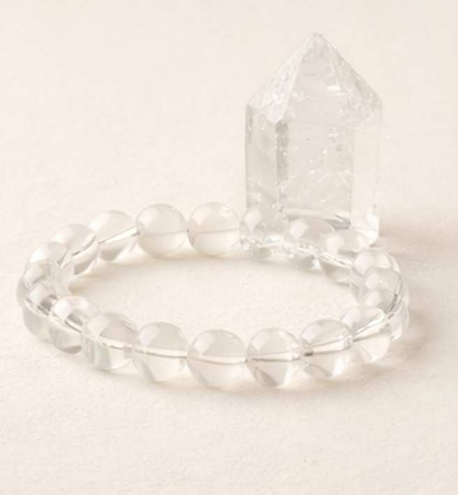 Clear Quartz gemstone illustration