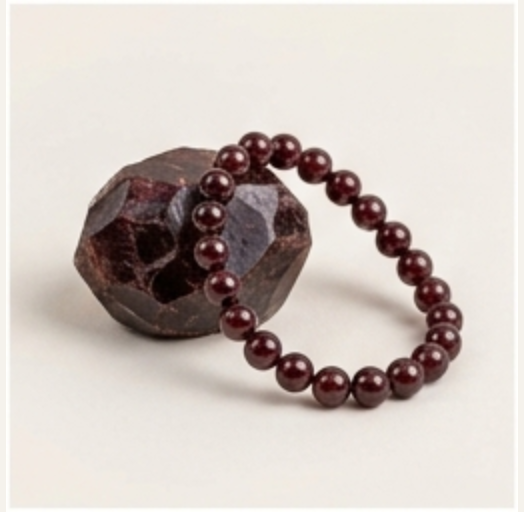 Garnet gemstone graphic