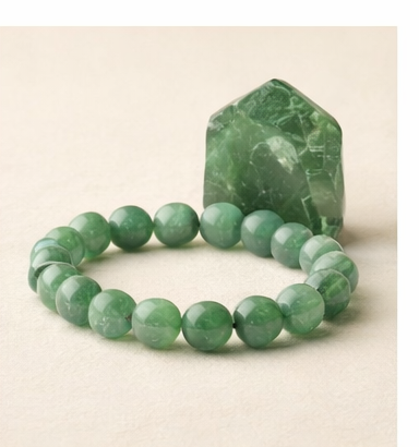 Green Aventurine gemstone illustration