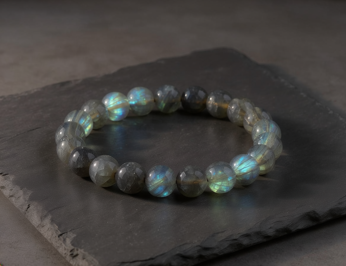 Labradorite gemstone illustration