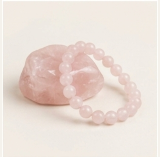 Rose Quartz gemstone graphic