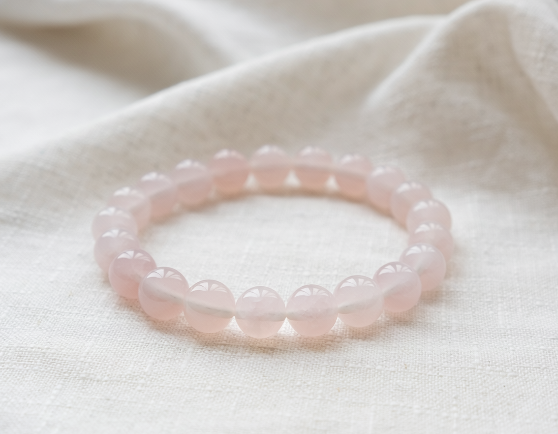 Rose Quartz gemstone illustration